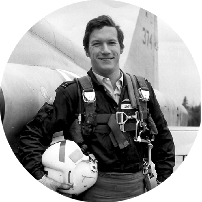 Wg Cdr Roy Gamblin AFC, author