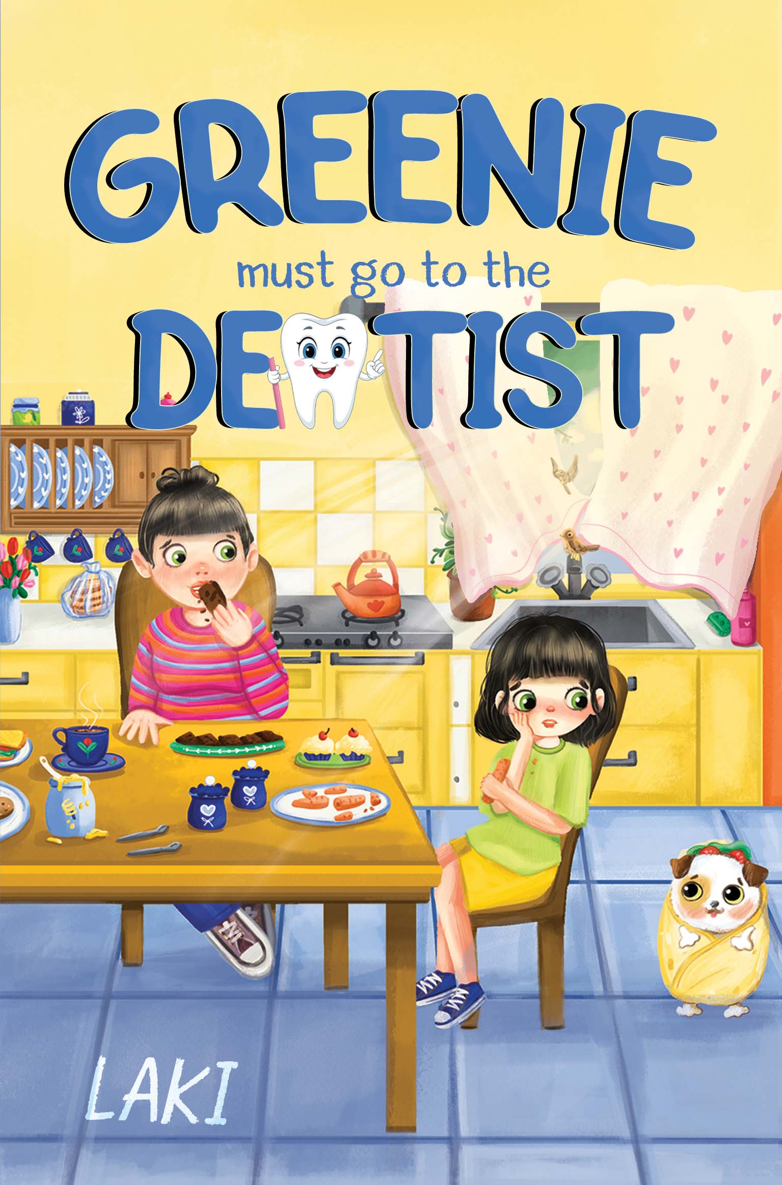 Greenie MUST go to the Dentist By Laki