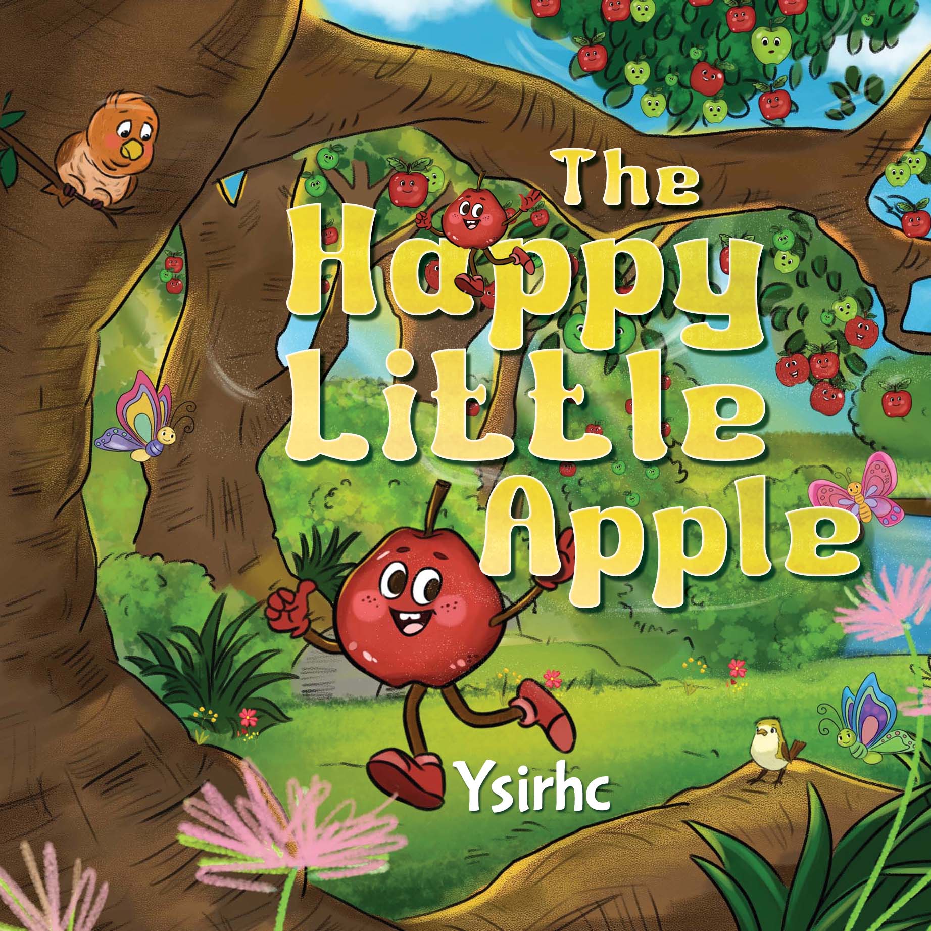 The Happy Little Apple By Ysirhc