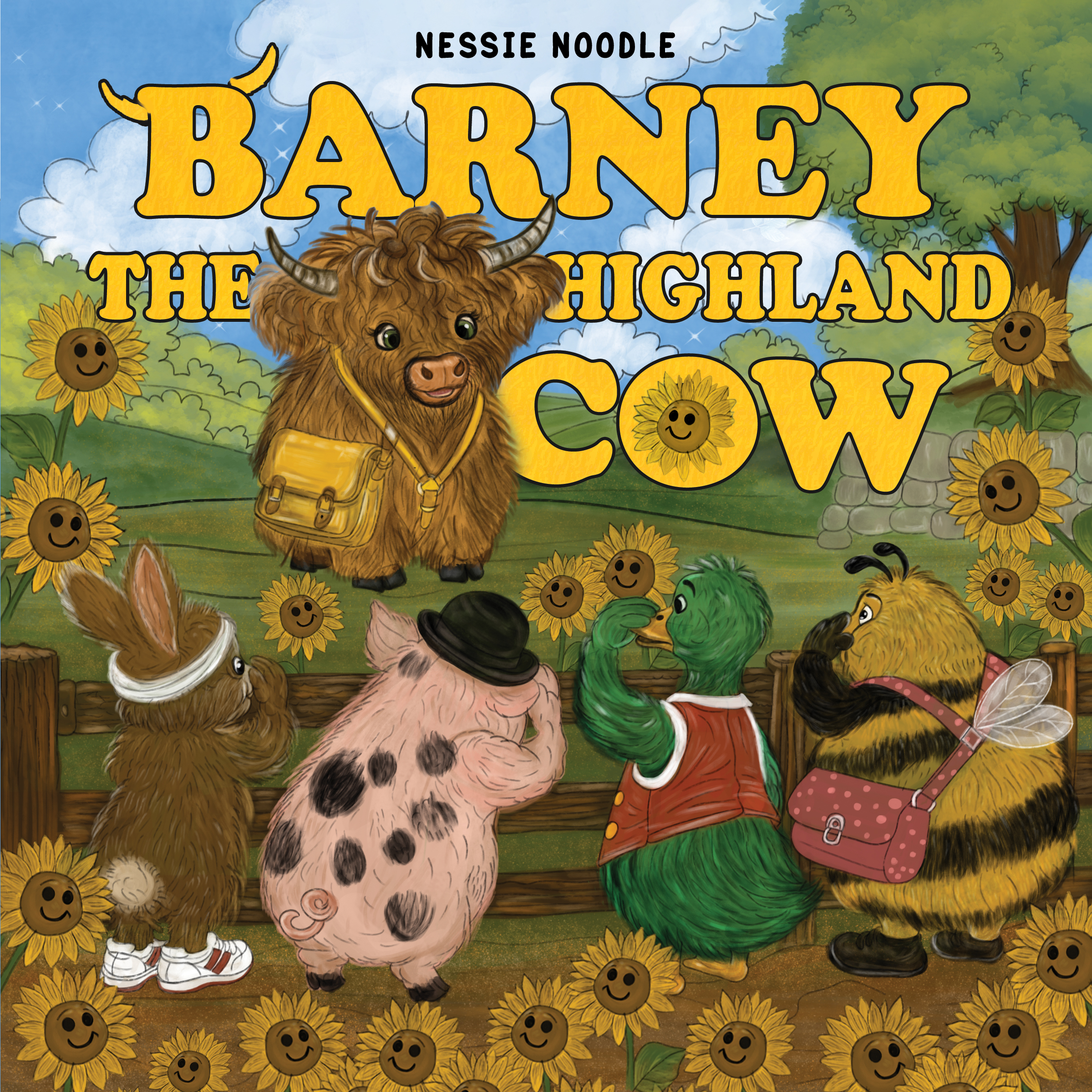 Barney The Highland Cow By Nessie Noodle