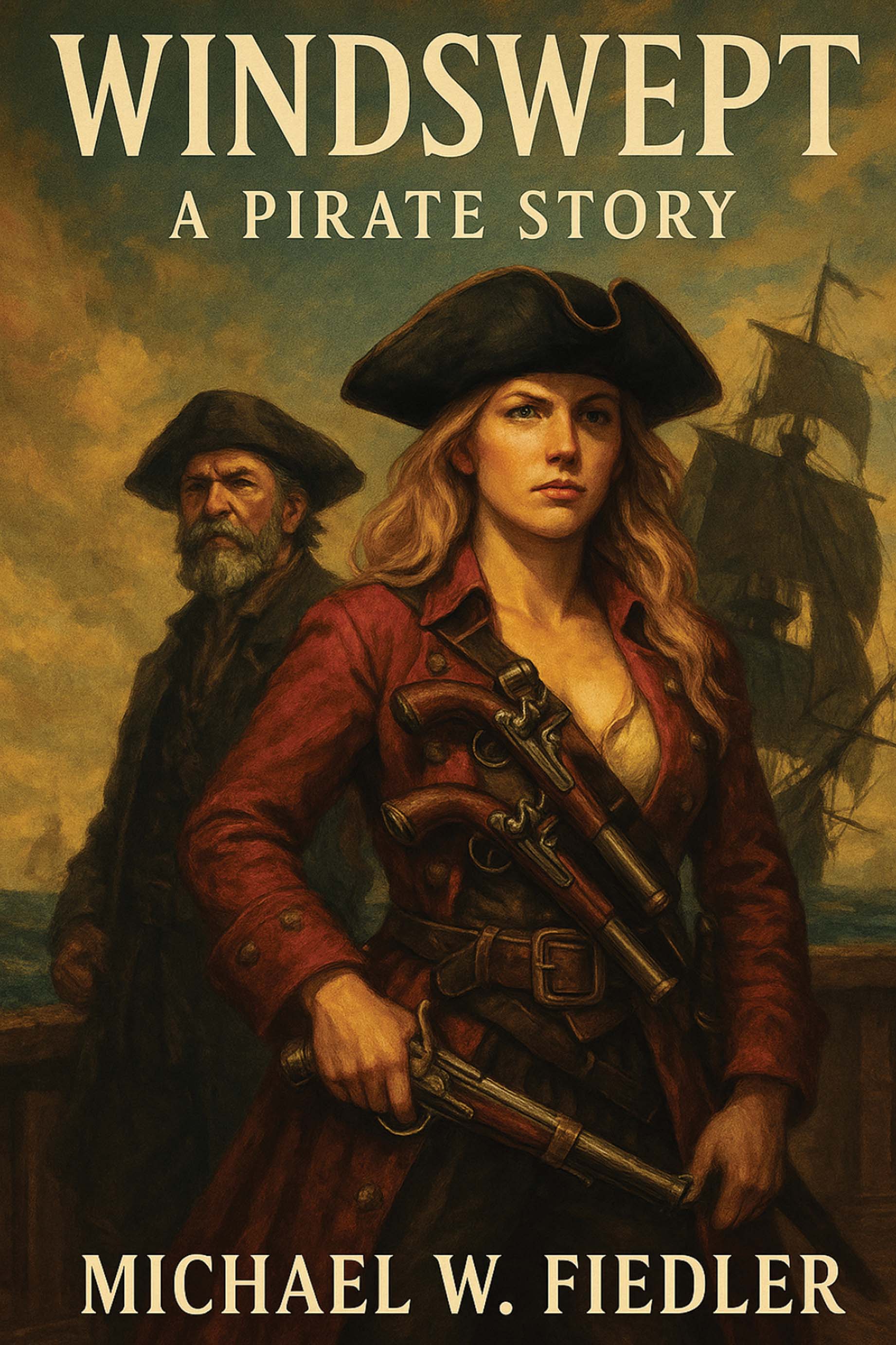 Windswept: a pirate story By Michael W. Fiedler