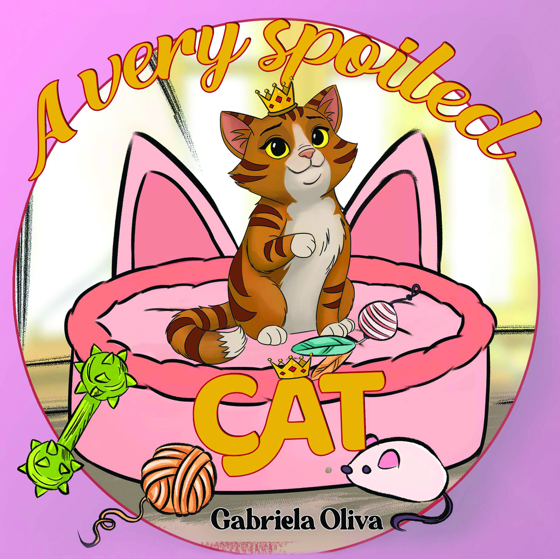 A Very Spoiled Cat By Gabriela Oliva
