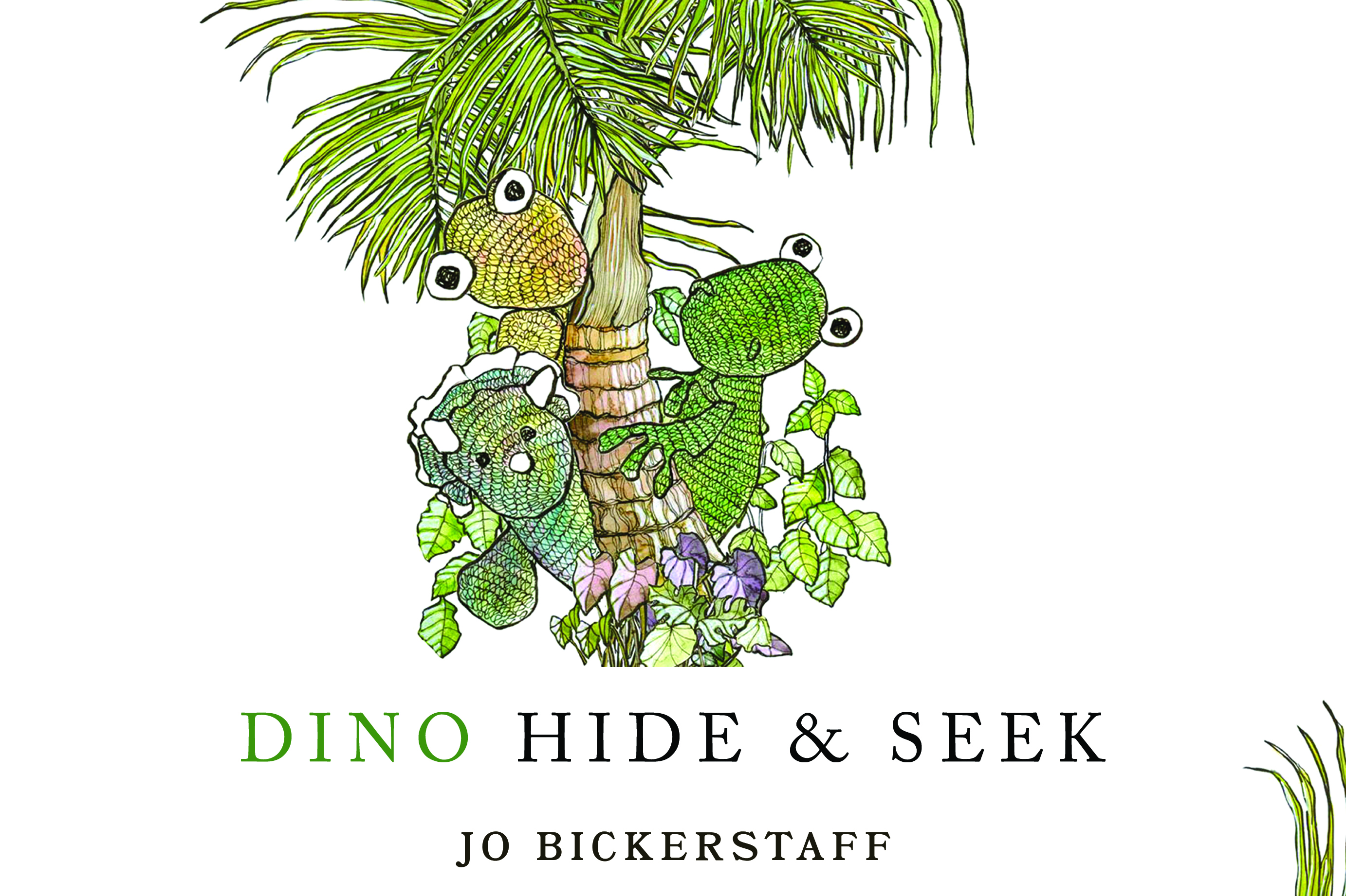 Dino Hide & Seek By Jo Bickerstaff