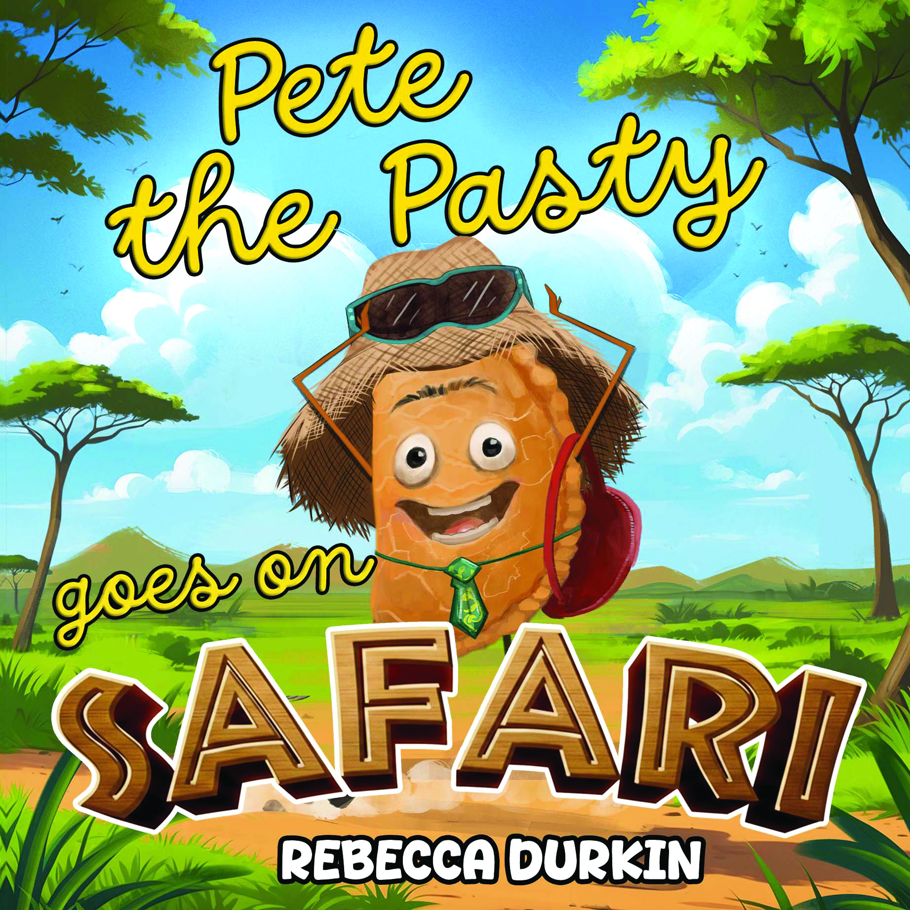 Pete the Pasty goes on Safari By Rebecca Durkin