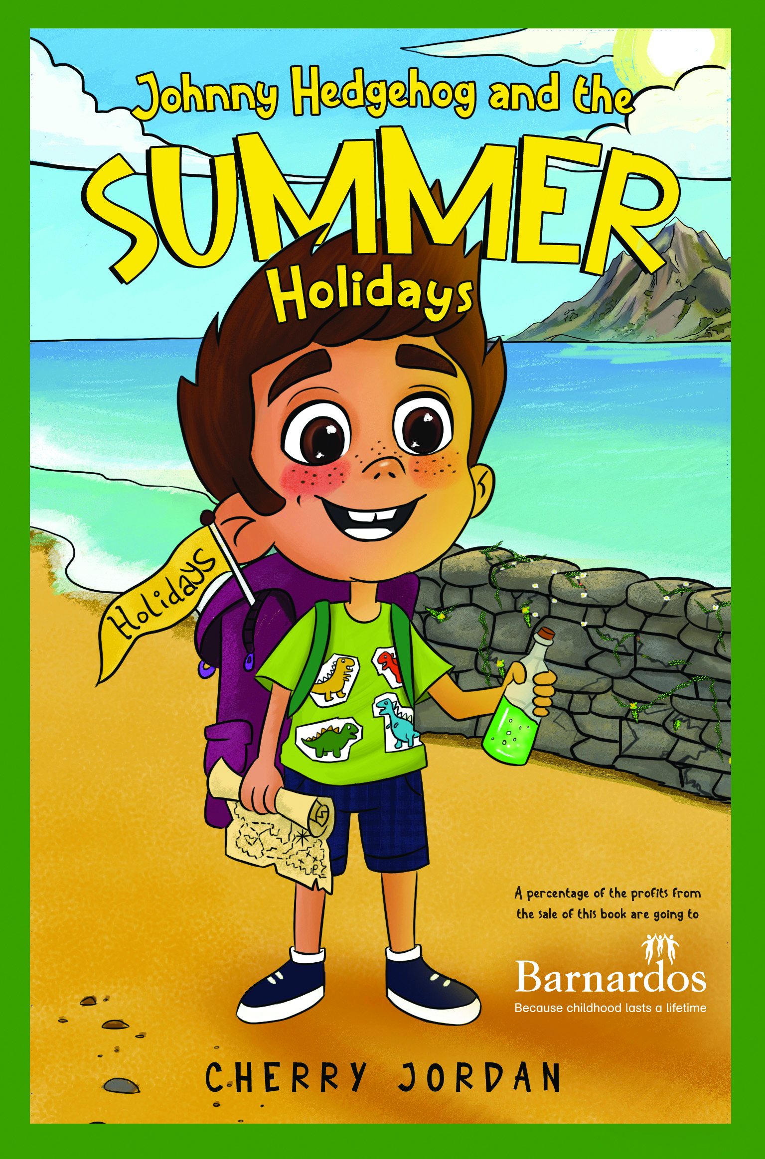 Johnny Hedgehog and the Summer Holidays By Cherry Jordan