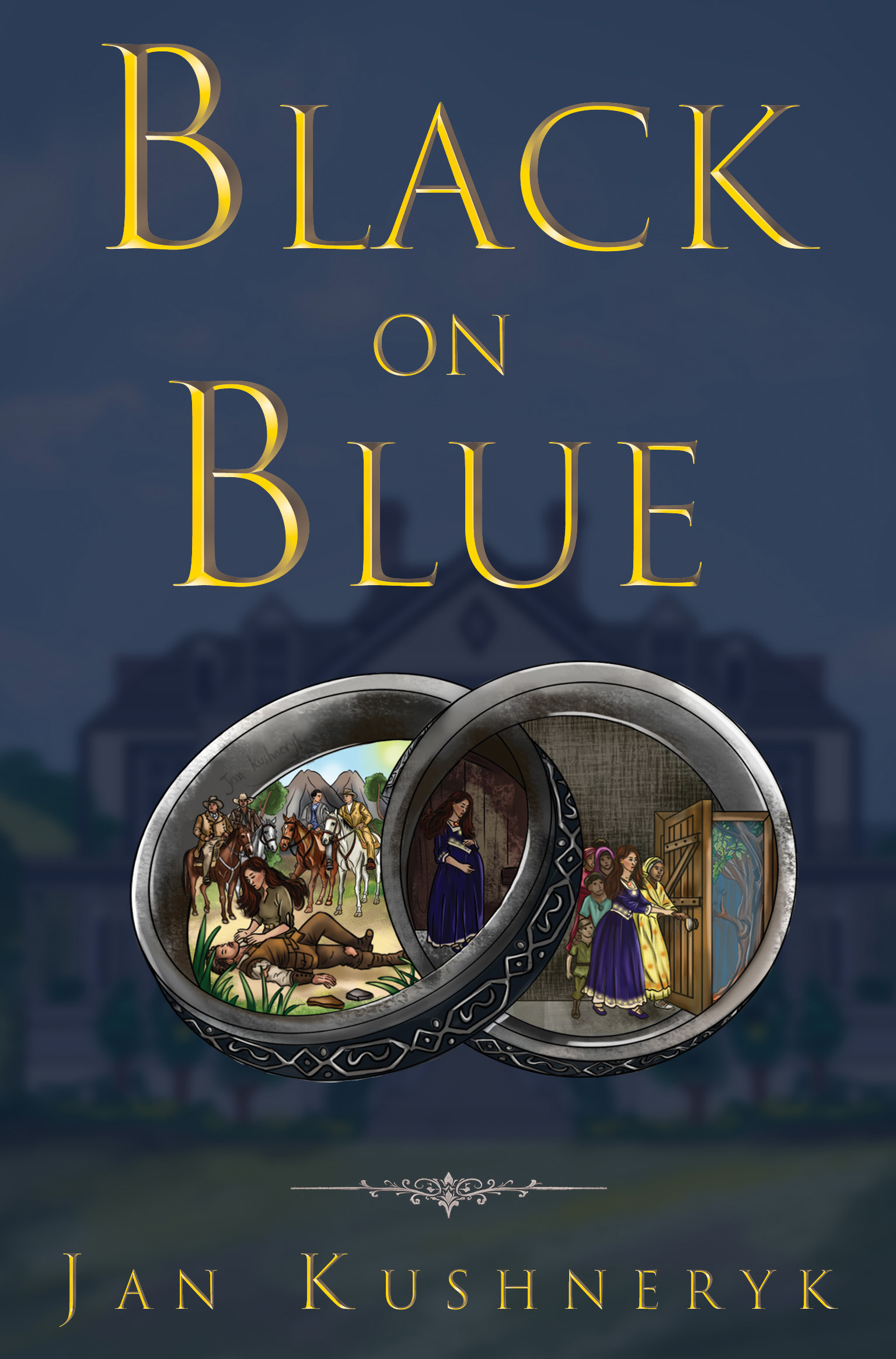 Black on Blue  By Jan Kushneryk